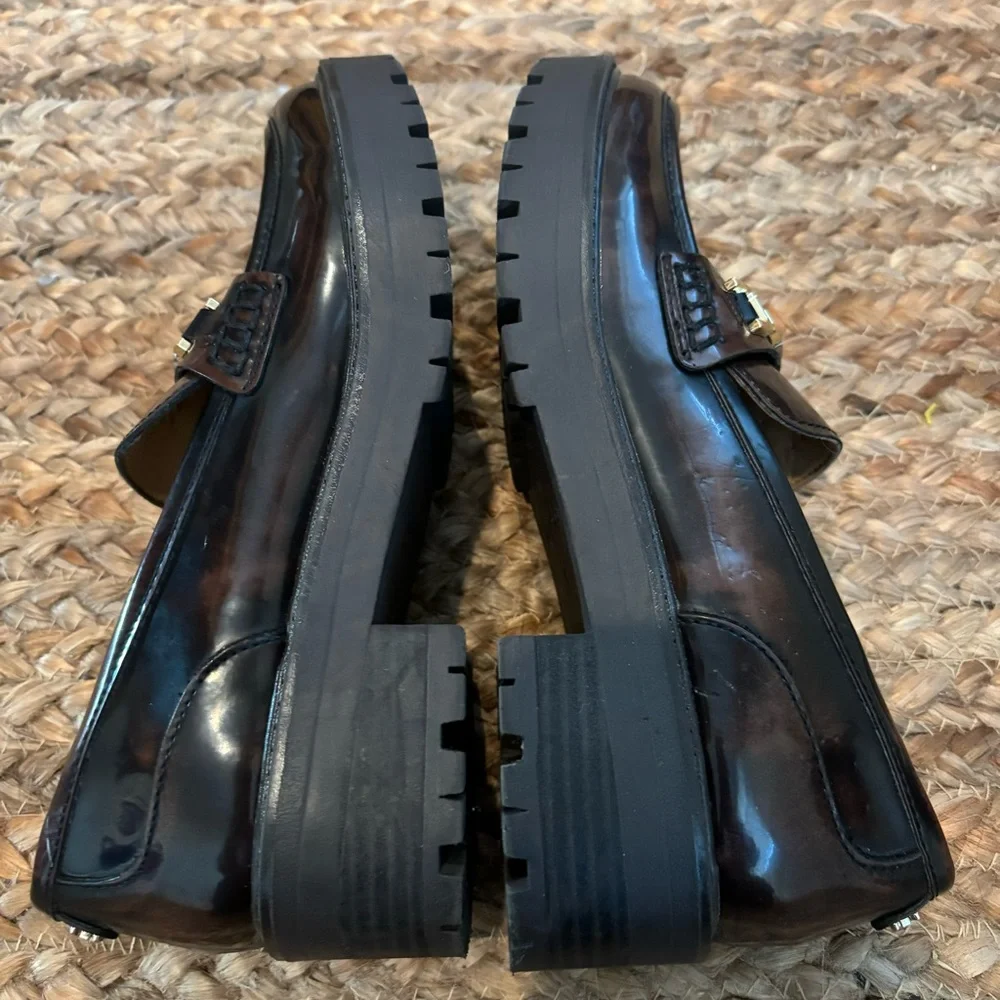Sam Edelman Size 7 Brown Chunky Teagan Loafer - Picture 9 of 10